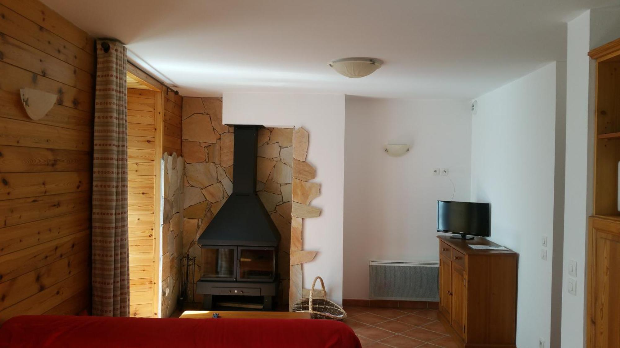 Hotel Auberge Edelweiss La Grave Oda fotoğraf